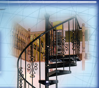 Carbon Steel Spiral Staircase image